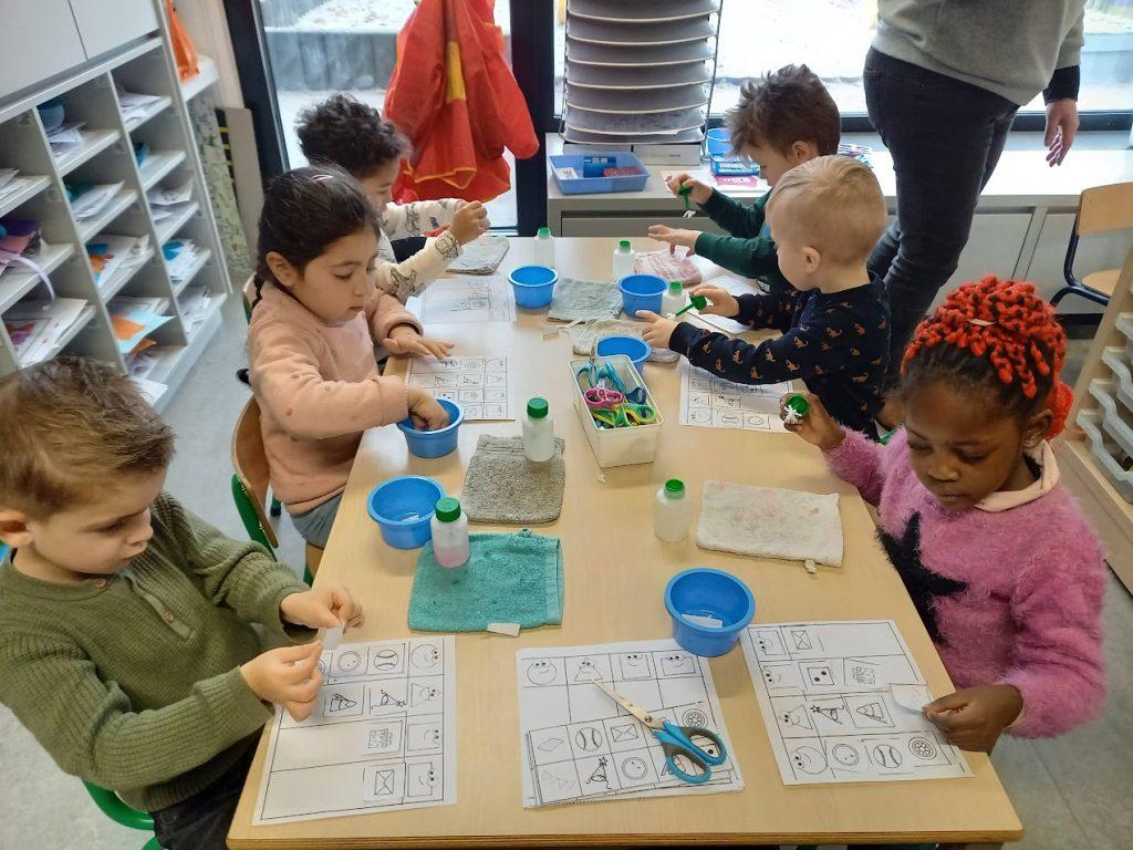 2023/02/25 - Spelletjesweek en werken met vormen (K2B)